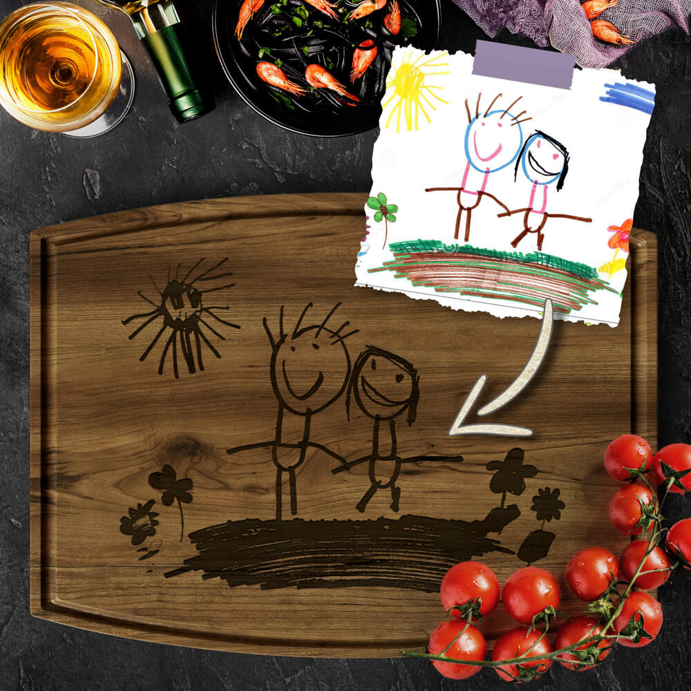 Your Photo in Personalized Cutting Board