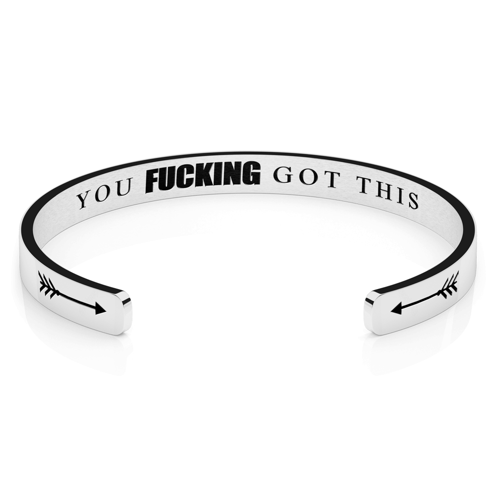 LUXTOMI Personalized Bracelet YOU fucking GOT THIS