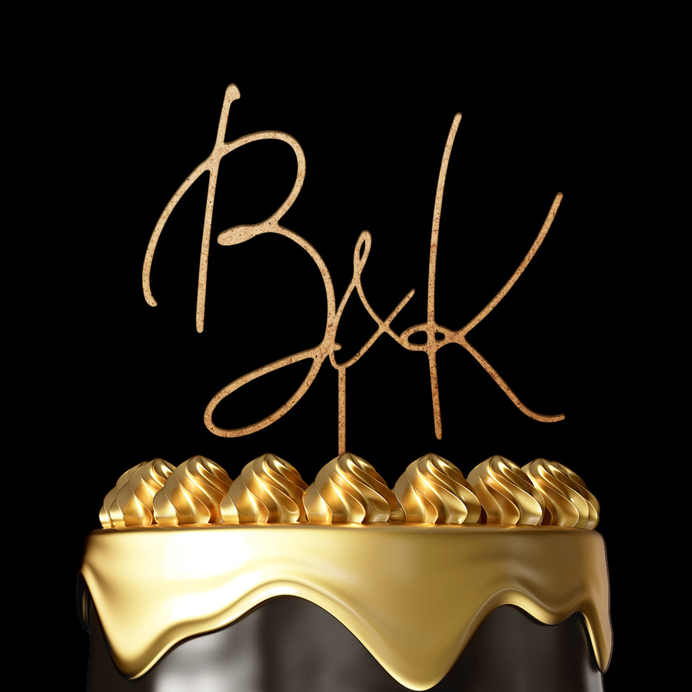 Personalized Cake Topper Bill - Wedding Cake Topper by Luxtomi