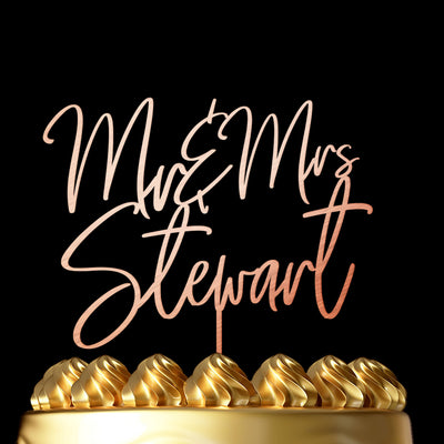 Personalized Cake Topper Lex - Wedding Cake Topper by Luxtomi