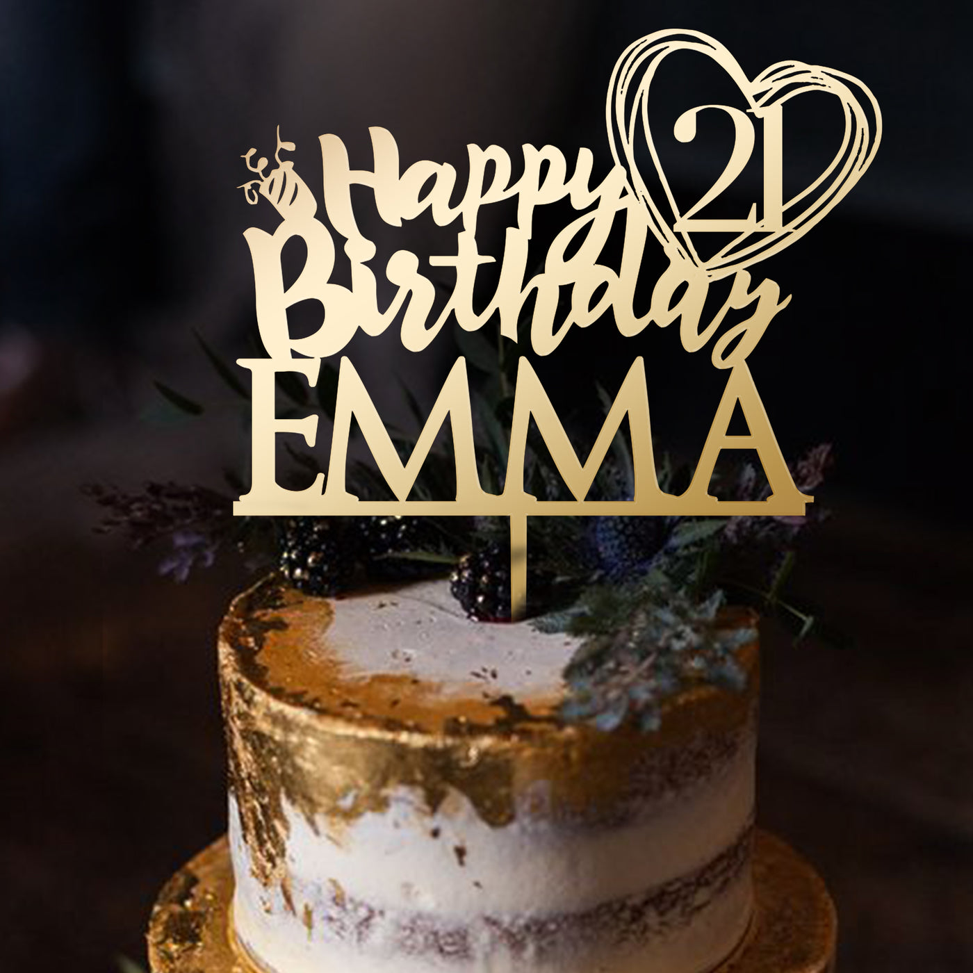 Make Your Birthday Cake Extra Special with a Personalized Cake Topper