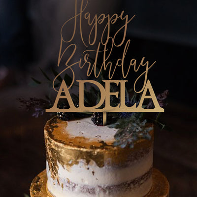 Create Your Perfect Birthday Cake - Personalized Cake Toppers Just for You