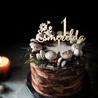 The Perfect Gift for a Birthday Celebration - Personalized Cake Toppers