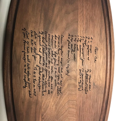 Recipe Personalized Cutting Board