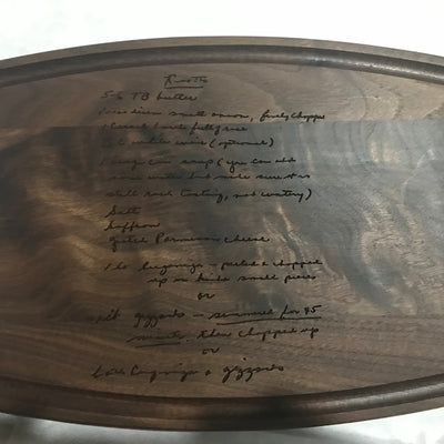Recipe Personalized Cutting Board